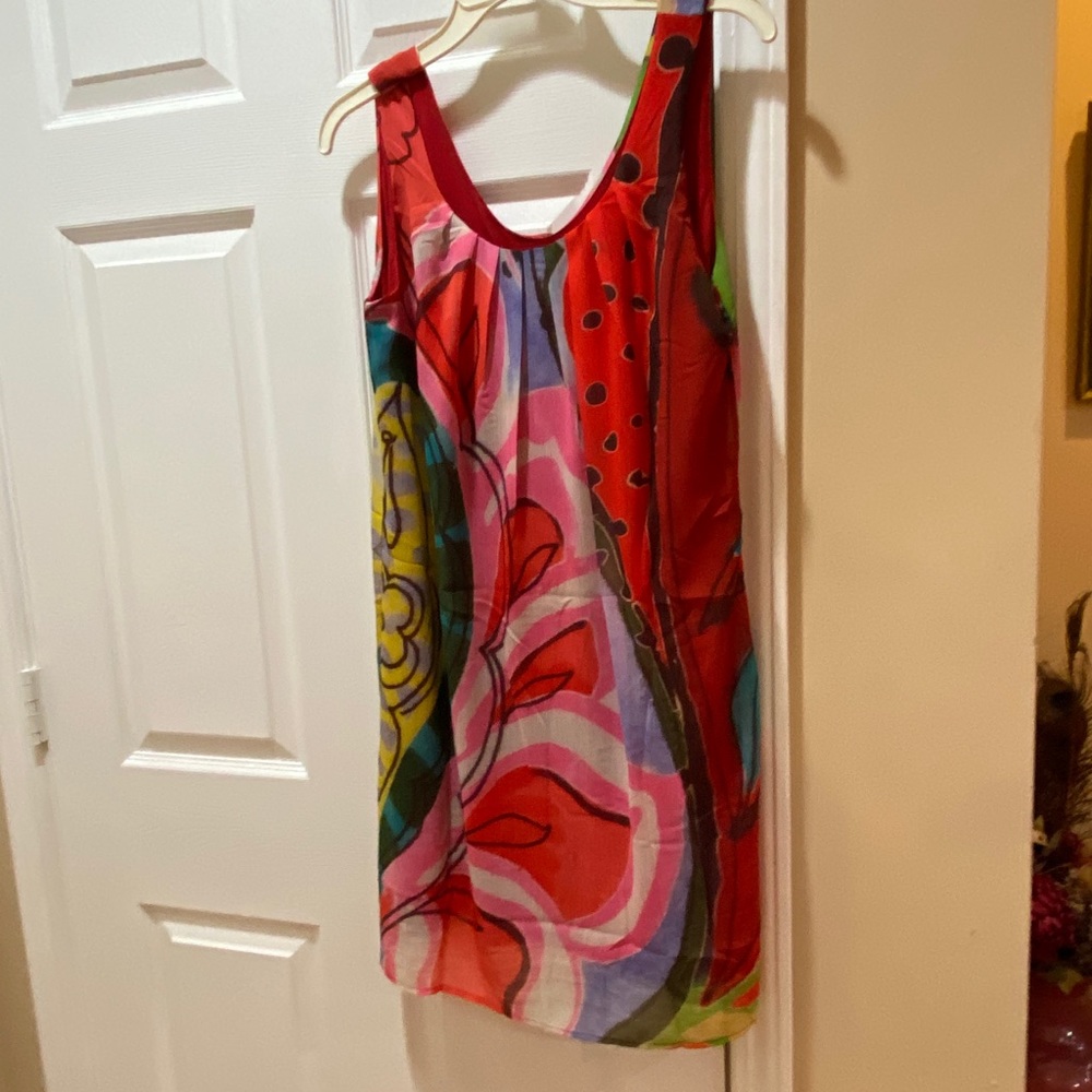 Desigual Vesta Fresita multicolored tank dress. - Picture 3 of 14